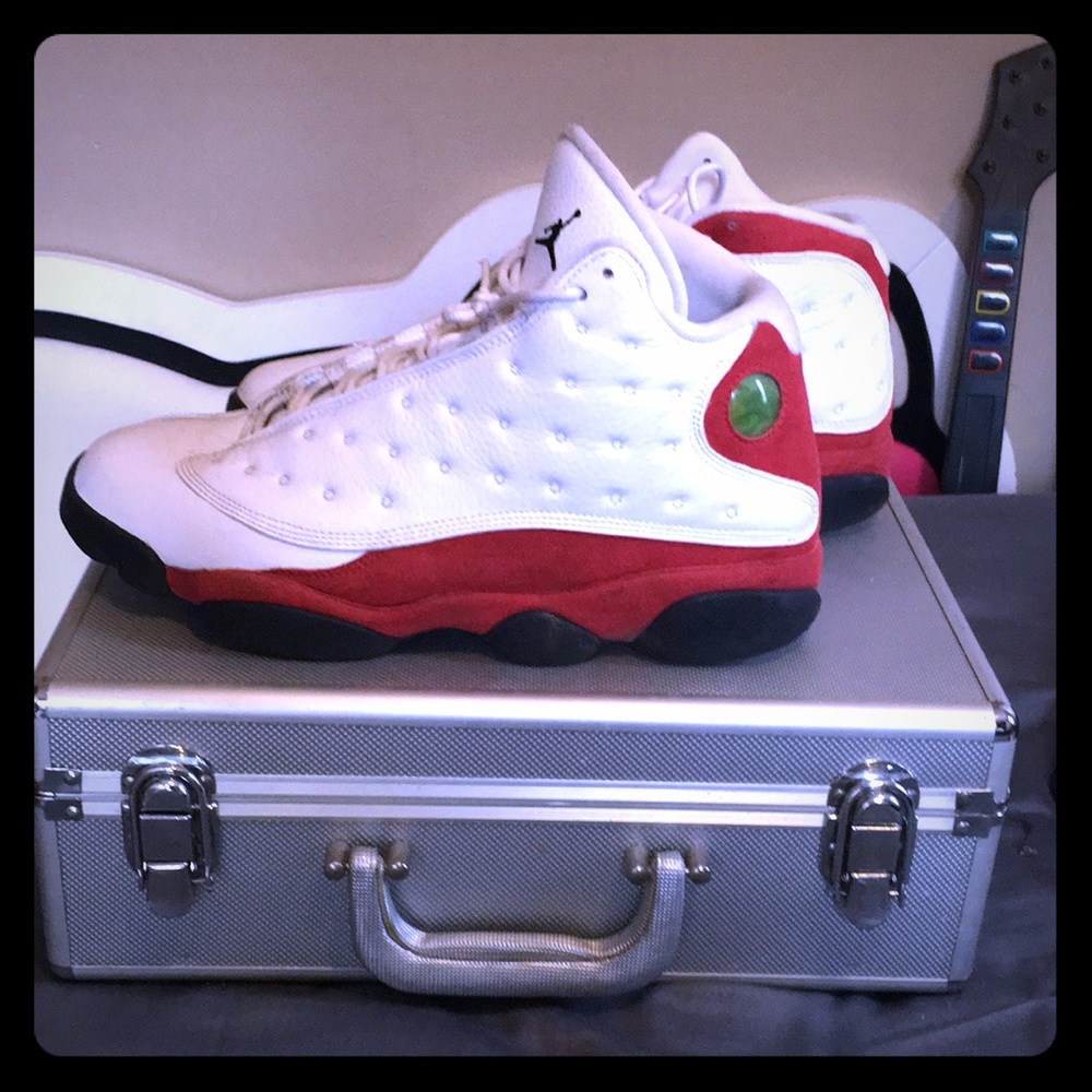 AIR JORDAN 13 WHITE TRUE RED